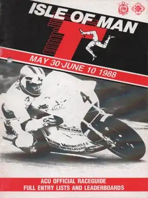 Programm Isle of Man TT May/June 1988