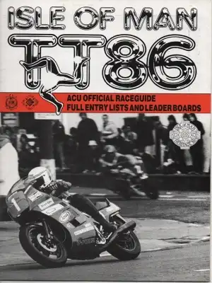 Programm Isle of Man TT May/June 1986