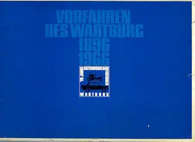 Wartburg Mappe 1896-1966
