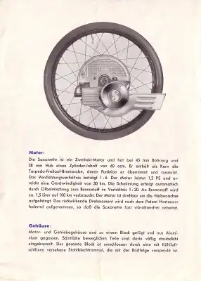 Sachs Saxonette Prospekt 3.1937