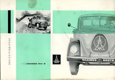 Magirus-Deutz Saturn 145 K Prospekt 7.1958