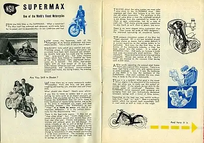 NSU Supermax Prospekt 12.1956