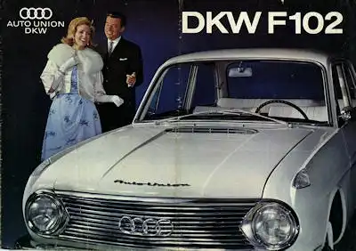 DKW F 102 Prospekt 1960er Jahre