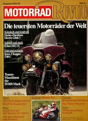 Motorrad Revue 1984/85