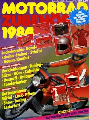 Motorrad Zubehör 1984