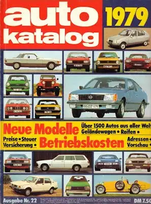 Auto Katalog 1979 Nr.22