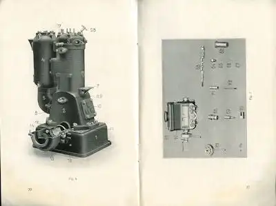 EMW Dieselmotor Klasse 5 Bedienungsanleitung 1930er Jahre