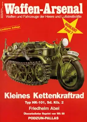 NSU Kettenkrad Typ HK-101, Sd.Kfz.2 Broschüre 1999