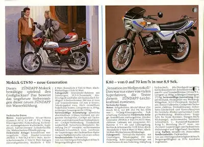 Zündapp Programm 1984