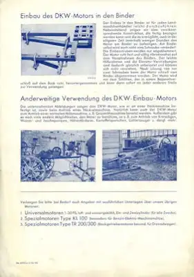 DKW Einbaumotor Prospekt 3.1936