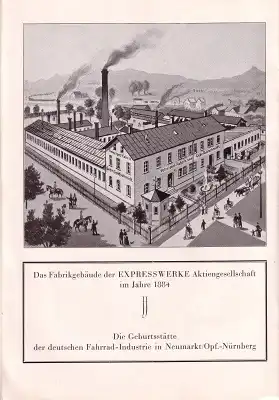 Express Broschüre -50 Jahre Express- 1932