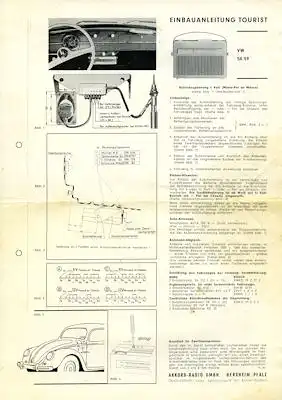 Autoradio Akkord Tourist Bedienungsanleitung 9.1959