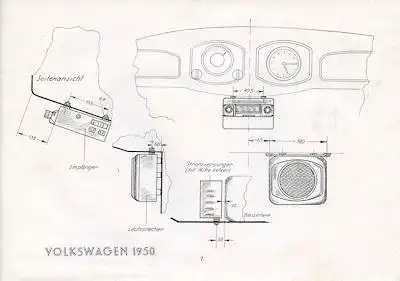 Autoradio Grundig Universal Autosuper 248 Bedienungsanleitung 1950