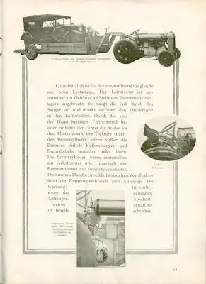 Knorr Druckluft Vierrad Bremse ca.1925