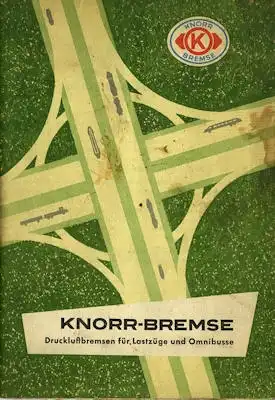 Knorr Lastzug Bremslehrtafel K 220 11.1941