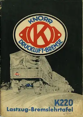 Knorr Druckluft Bremse 7.1956