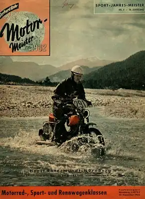 Welt- Motor- Meister 1962 Heft 4