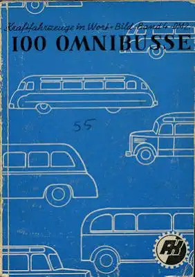 Motorkatalog 100 Omnibusse Band 4 1955