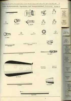 Deering IHC Hauptkatalog Ersatzteile 1930er Jahre