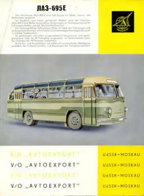 Avtoexport Bus 695 E Prospekt 1960er Jahre