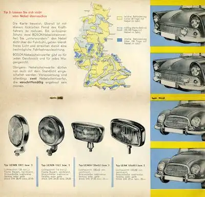 Bosch Tips für den DKW-Freund ca. 1960