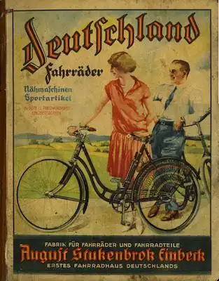 August Stukenbrok / Einbeck Katalog 1929