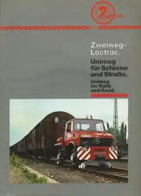 8 Mercedes-Benz Unimog Prospekte 1980er Jahre