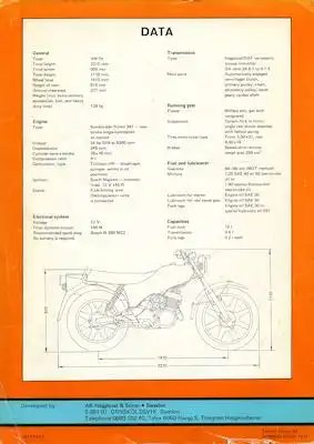 Hägglunds XM Variomatic Prospekt 1974