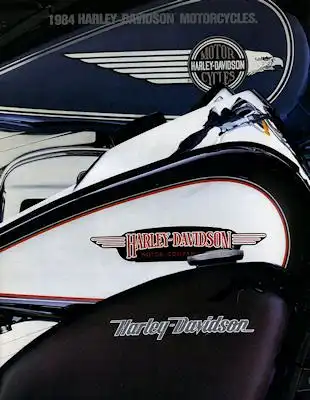 Harley-Davidson Programm 1984
