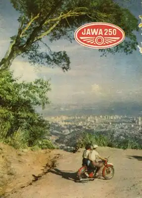 Jawa 250 ccm Prospekt 1953