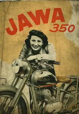 Jawa 350 ccm Prospekt 7.1949 f