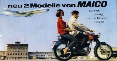 Maico Md 50 U 125 Prospekt Ca 1966 Nr Maico410 Oldthing Motorrad Firmen K O