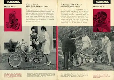 Mobylette Programm 1960er Jahre
