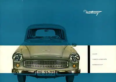 Wartburg 311 Prospekt 1960