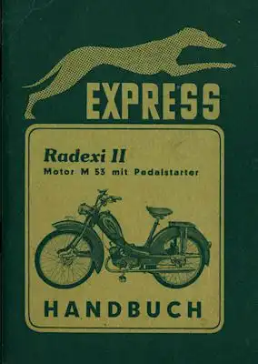 Express Radaxi II Bedienungsanleitung 4.1956