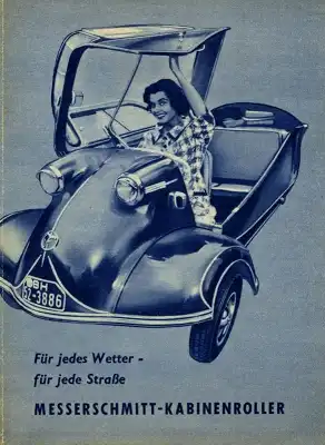 Messerschmitt KR 175 / 200 Prospekt 1950er Jahre