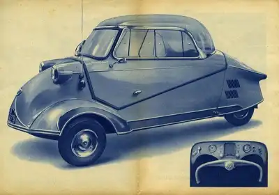 Messerschmitt KR 175 / 200 Prospekt 1950er Jahre