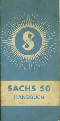 Sachs 50 Bedienungsanleitung 4.1955
