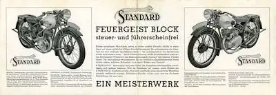 Standard Feuergeist Prospekt 1933