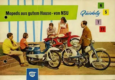 NSU Quickly N S T TT Prospekt 11.1959