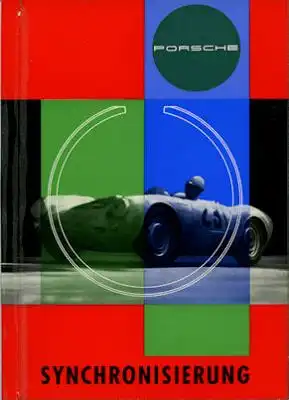 Porsche Getriebe Synchronisierung Broschüre 12.1958