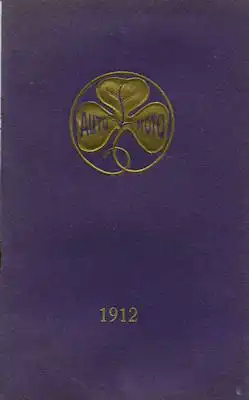 Auto Moto Programm 1912