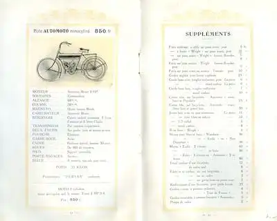 Auto Moto Programm 1912