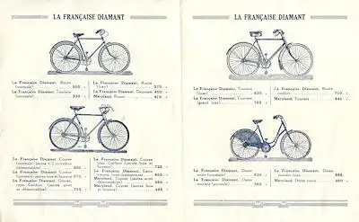 La Francaise Diamant Programm 1929