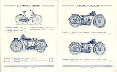 La Francaise Diamant Programm 1929