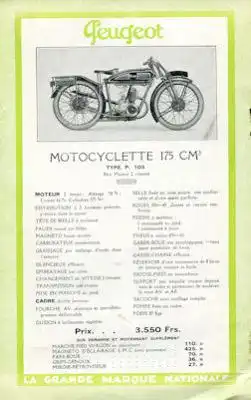 Peugeot Programm 10.1927