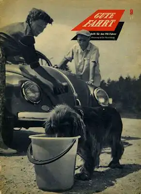 VW Gute Fahrt Heft 9 1957
