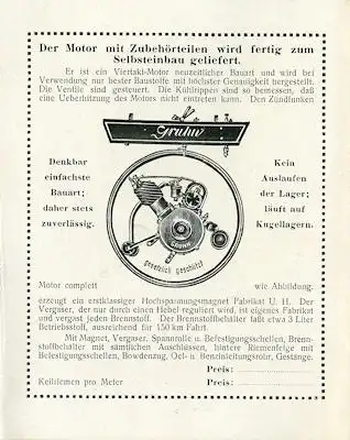 Gruhn Programm ca. 1922