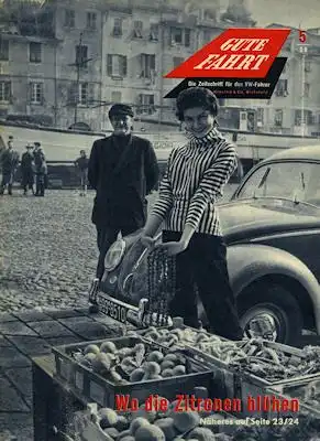 VW Gute Fahrt Heft 5 1956