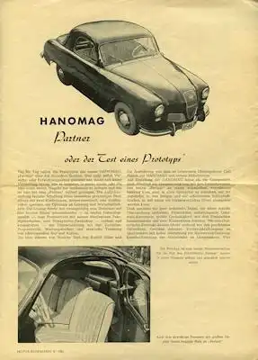 Hanomag Partner Test 8.1951